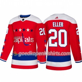 Washington Capitals Lars Eller 20 Adidas 2018-2019 Alternate Authentic Shirt - Mannen